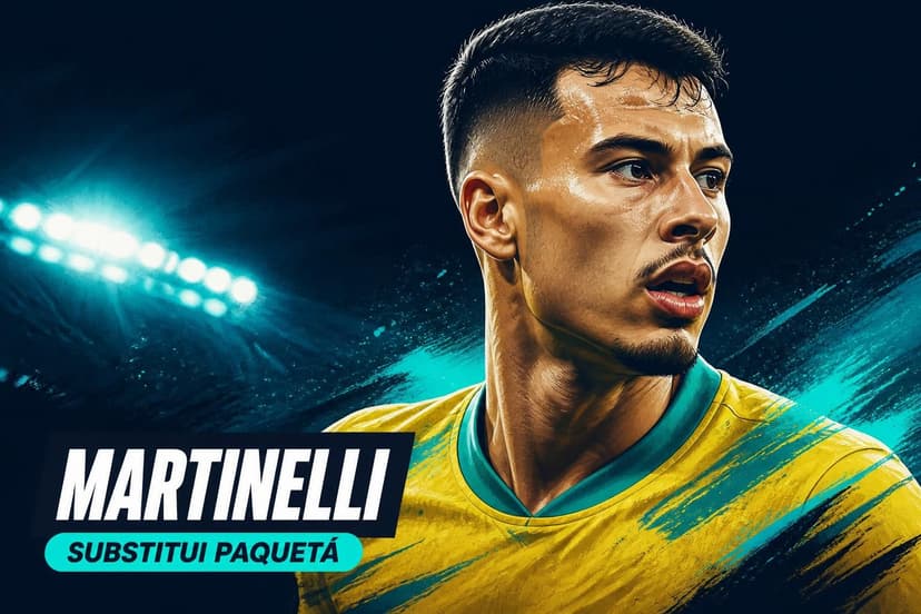 Escalação Brasil x Noruega: Martinelli substitui Paquetá