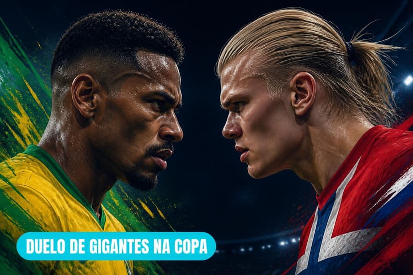 Brasil x Noruega: O Duelo Gabriel Magalhães e Haaland