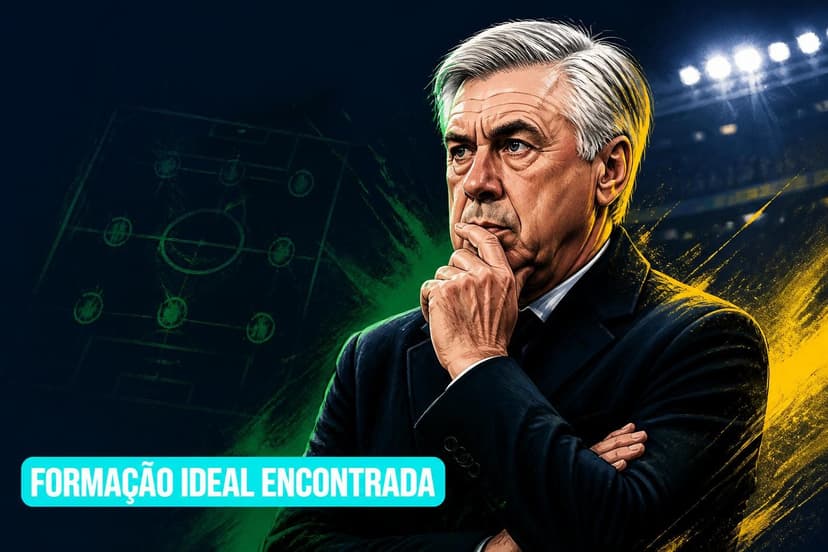 Ancelotti deve repetir escalação do Brasil contra o Japão
