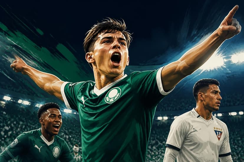 Palmeiras vence LDU e leva vantagem para Quito