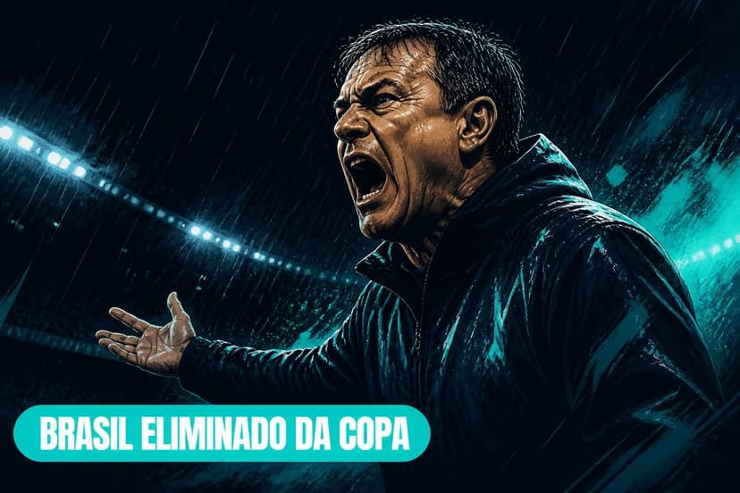 Ancelotti é criticado após eliminação do Brasil para a Noruega