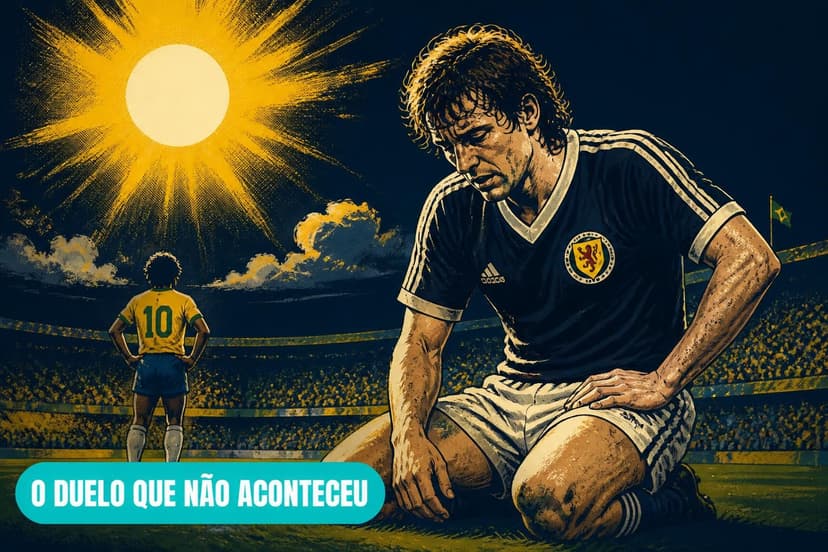 O dia em que Alan Brazil não enfrentou o Brasil