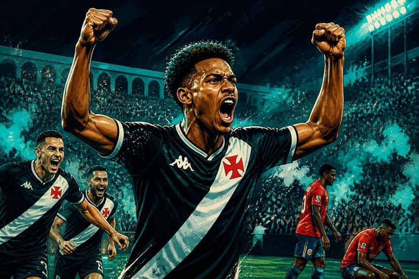 Vasco elimina Medellín com gol de Thiago Mendes