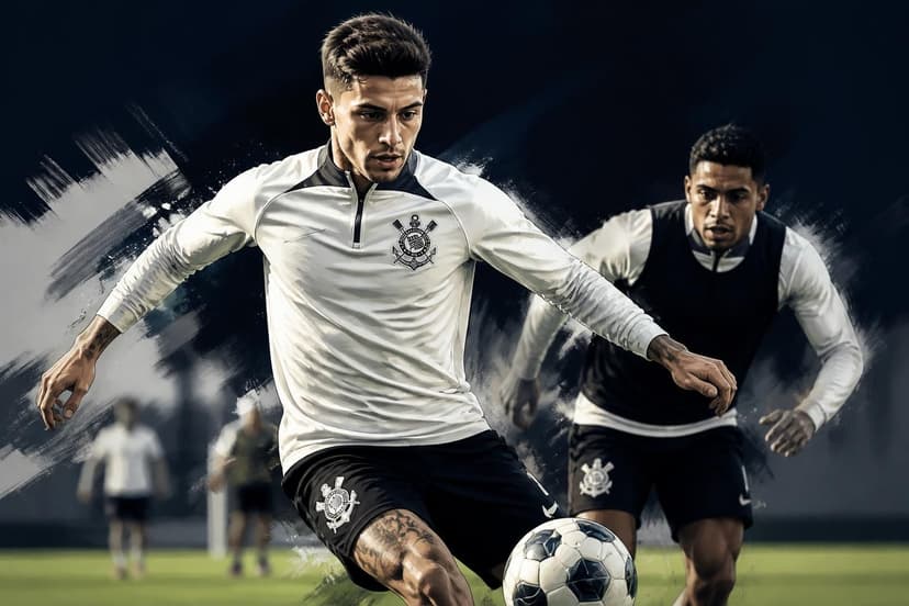 Corinthians finaliza treino para duelo contra Internacional