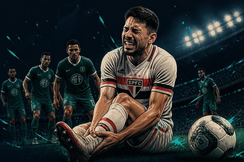 Calleri sente o tornozelo e preocupa o São Paulo