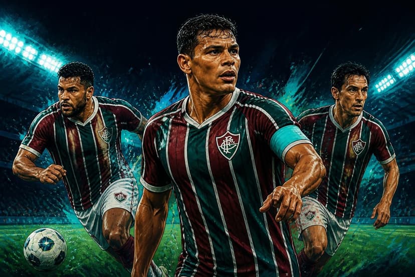 Thiago Silva estreia no Fluminense em empate com Grêmio