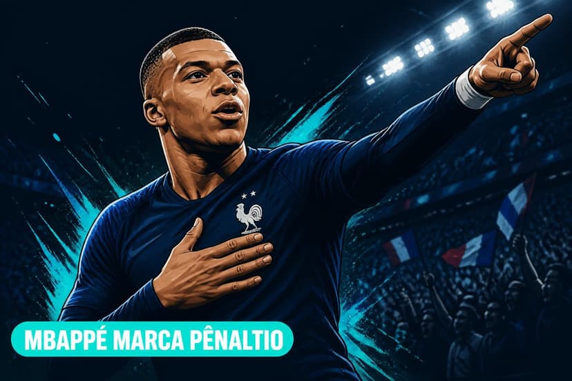 Mbappé Empata Artilharia da Copa com Messi