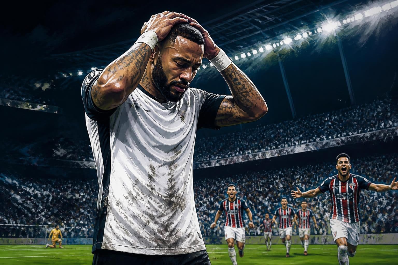 Crise financeira ameaça Corinthians, Santos e São Paulo