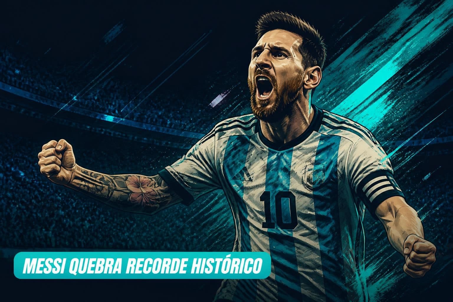 Messi iguala recorde de gols em Copas do Mundo