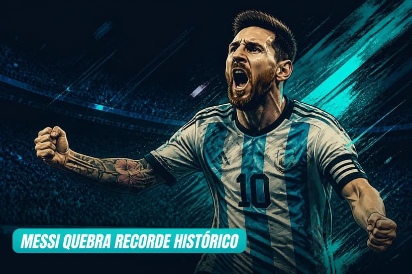 Messi iguala recorde de gols em Copas do Mundo