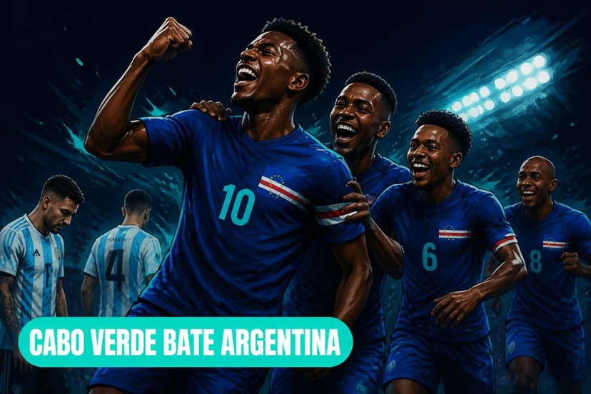 Cabo Verde x Argentina: 3 Motivos para Zebra na Copa