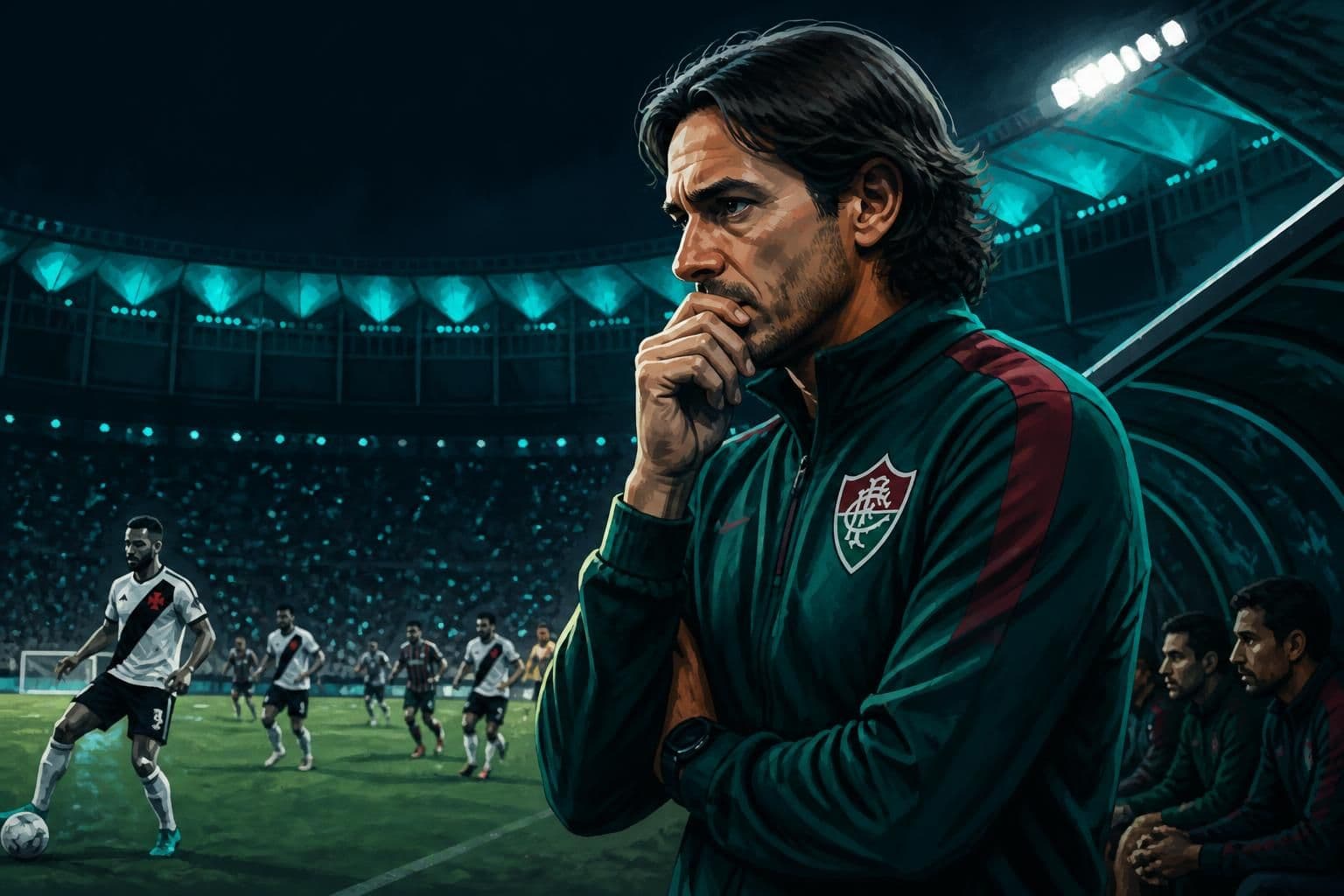 Zubeldía sofre pressão no Fluminense após queda na Copa do Brasil