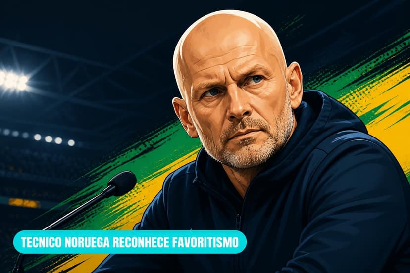 Técnico da Noruega: 'Temos chance de bater o Brasil'