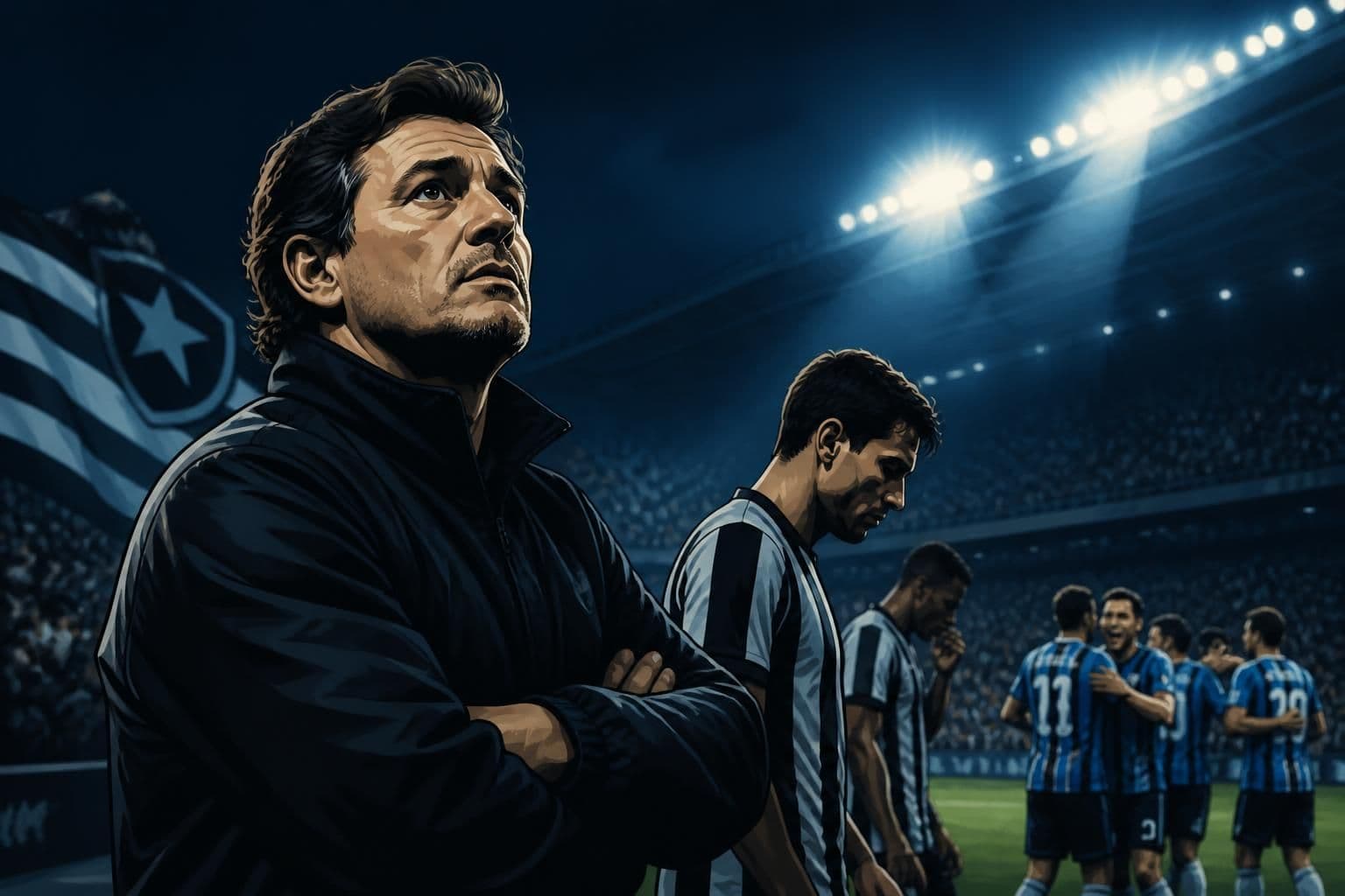 Novo técnico do Botafogo: desafios e pressão no Brasileirão