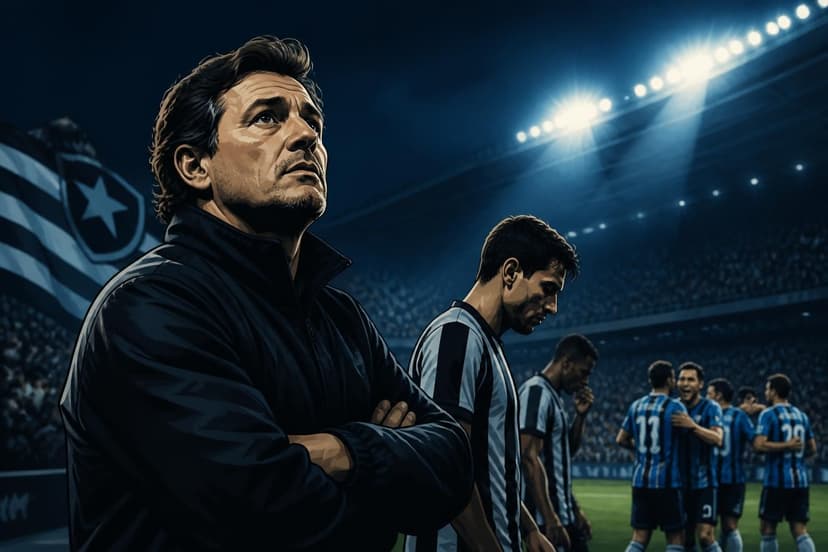 Novo técnico do Botafogo: desafios e pressão no Brasileirão