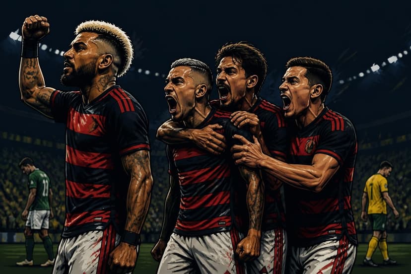 Flamengo assume liderança de gols fora no Brasileirão