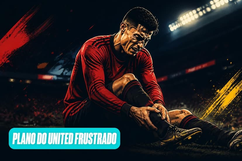Lesão de Ugarte trava planos do Manchester United