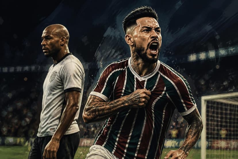 Lucho Acosta brilha e vira opção para o Fluminense