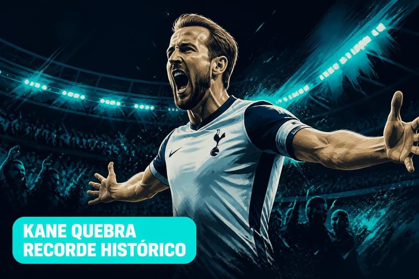 Harry Kane supera Lineker e vira maior artilheiro inglês
