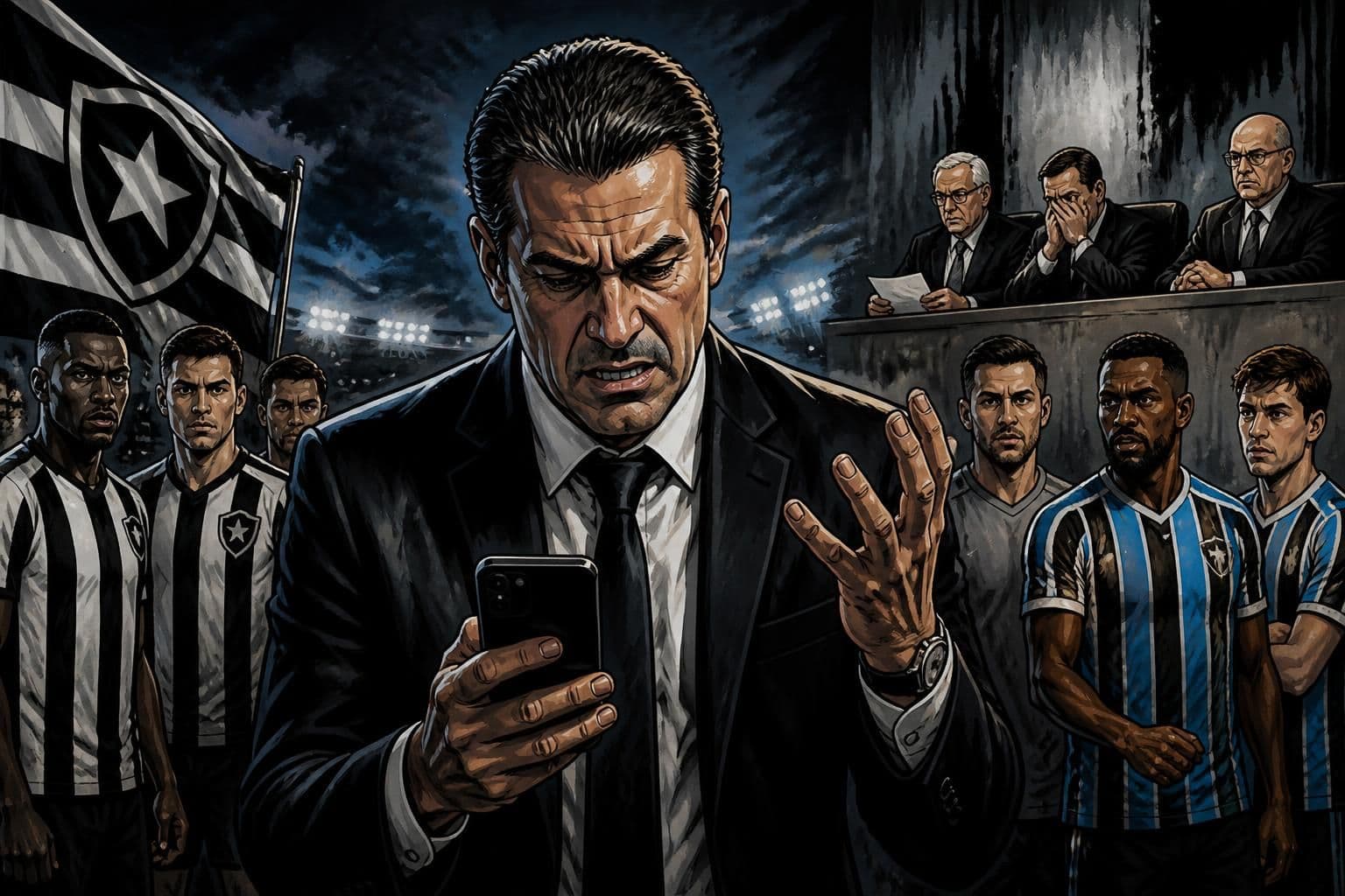 Botafogo aciona STJD contra CEO do Grêmio