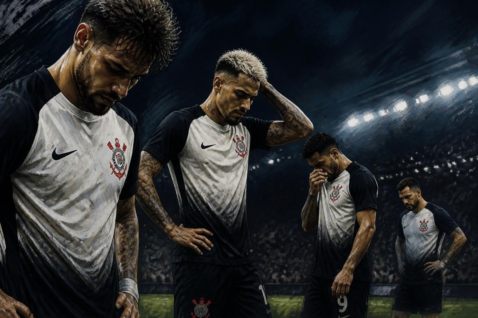 Corinthians sob pressão após queda na Copa do Brasil