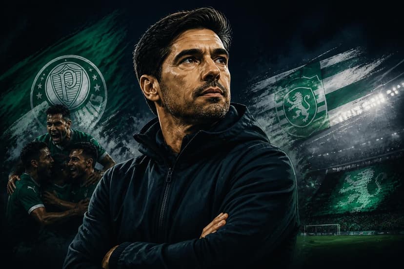 Abel Ferreira é alvo do Sporting em Portugal