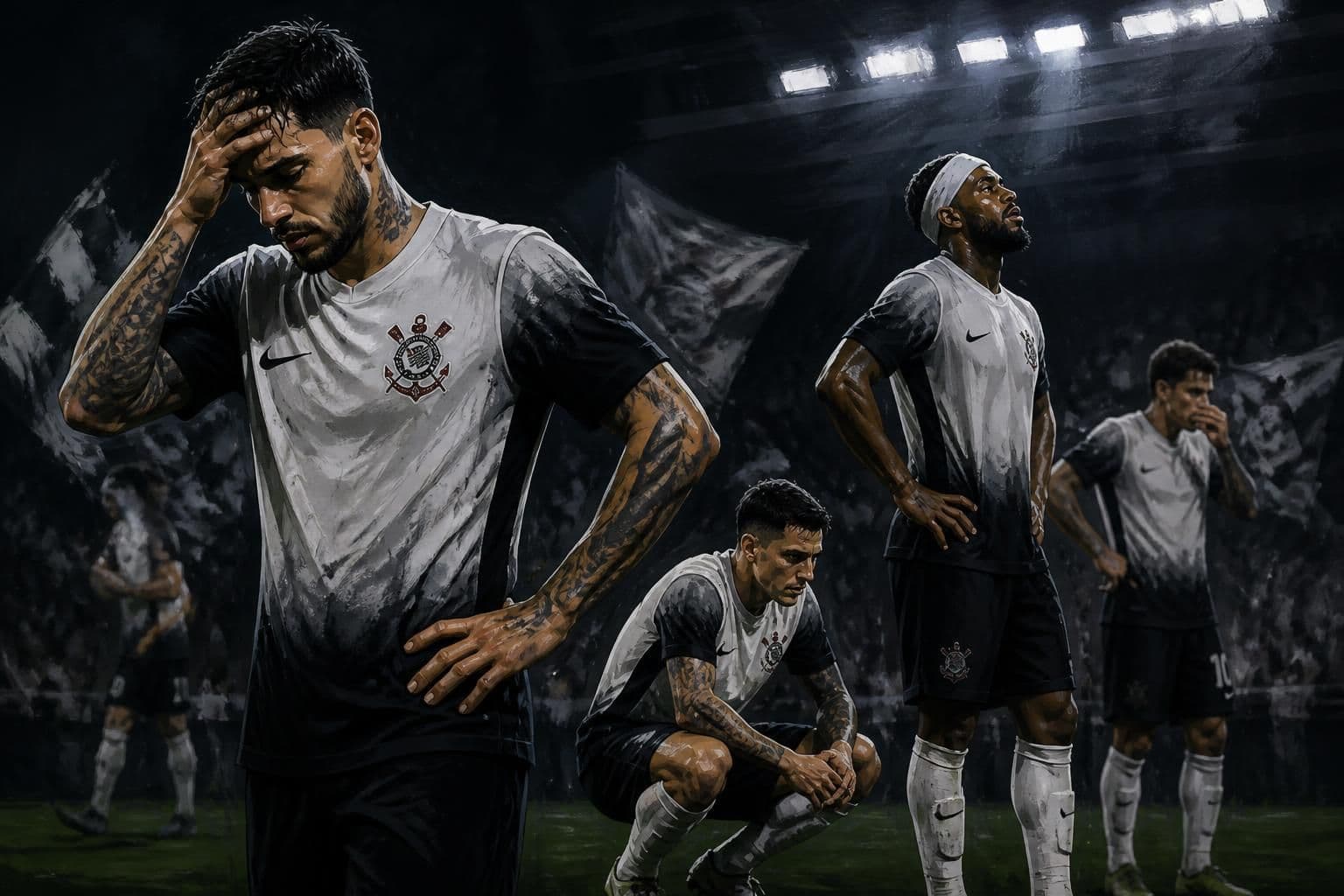 Corinthians encara sequência decisiva para fugir do Z-4