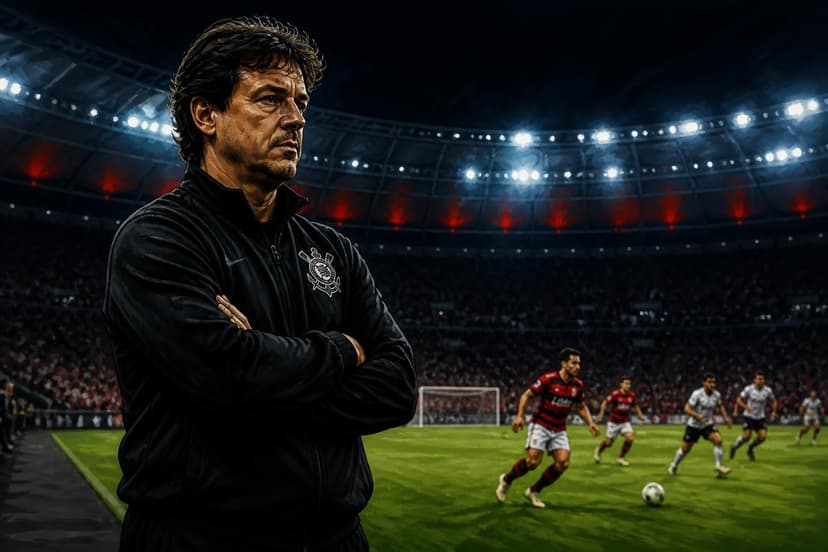 Diniz admite incômodo com derrotas do Corinthians e cita lições