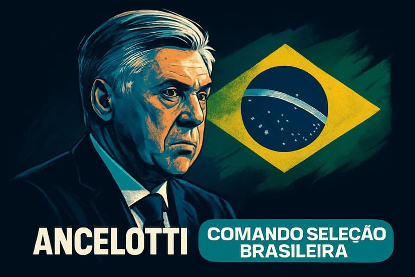 Ancelotti e técnicos estrangeiros dominam Copa do Mundo 2026