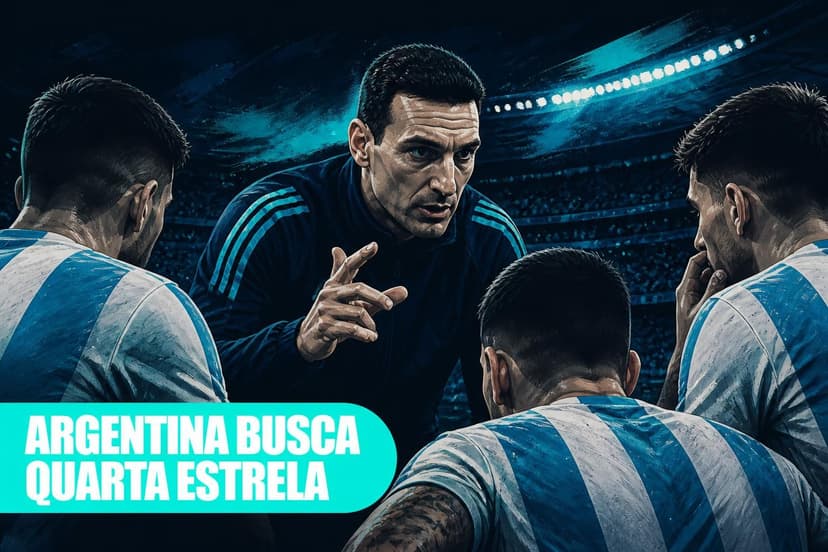 Estilo da Argentina em 2026: Scaloni e a socioafetividade