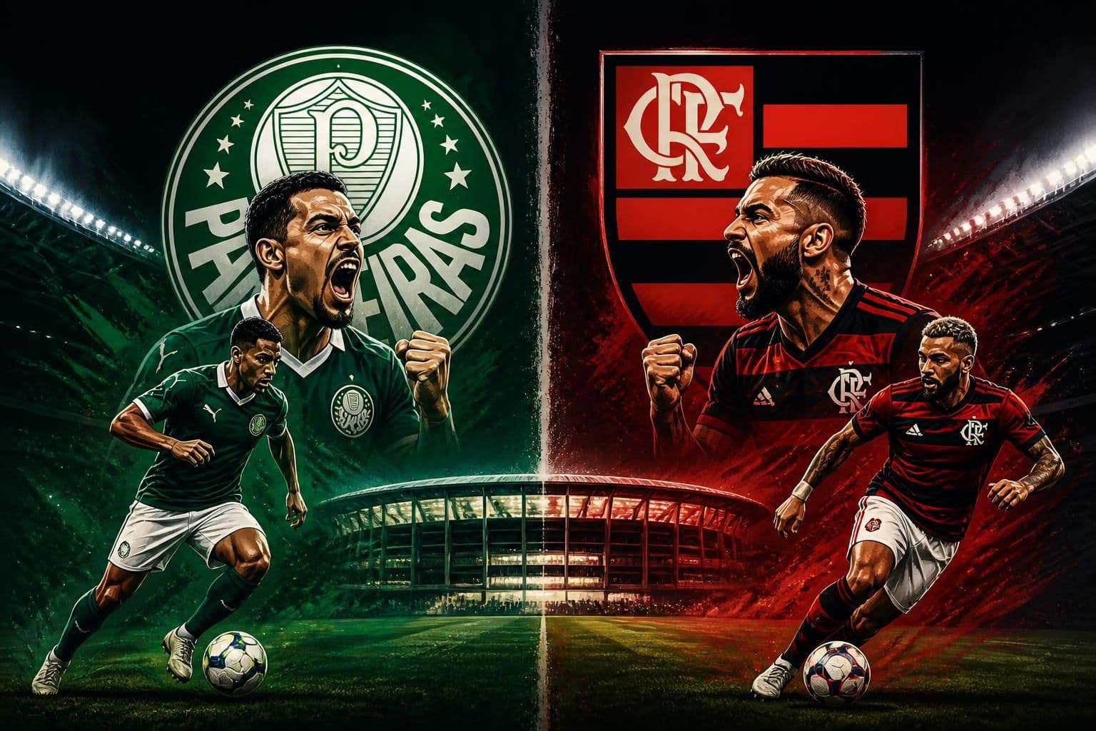 Palmeiras provoca Flamengo sobre gramado do Maracanã