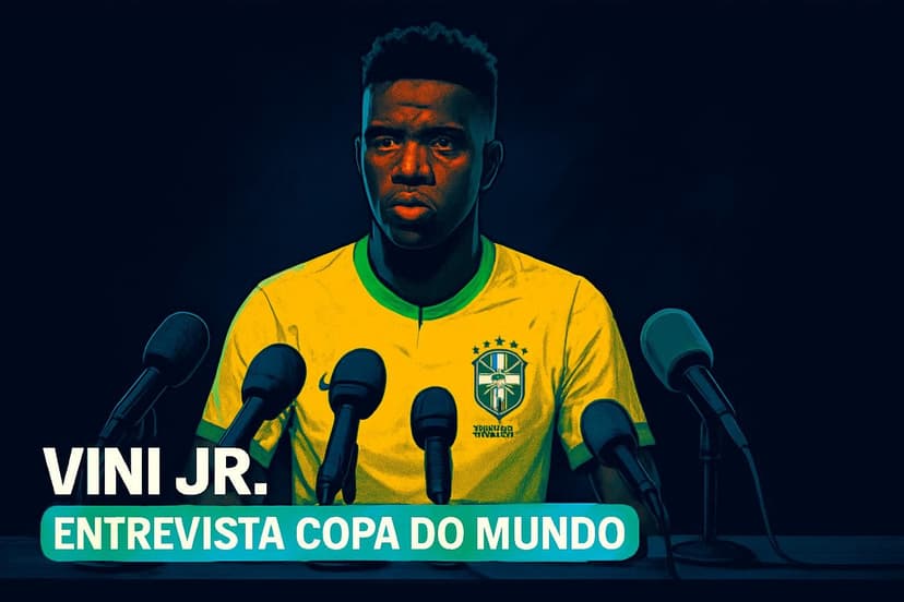 Vini Jr. em ótimo momento para recolocar Brasil no topo da Copa