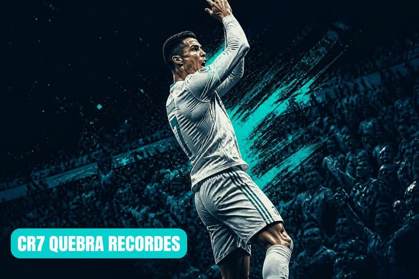 Cristiano Ronaldo quebra recorde em goleada de Portugal