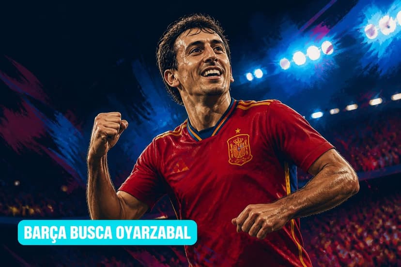 Barcelona Monitora Oyarzabal como Alternativa a Julián Álvarez