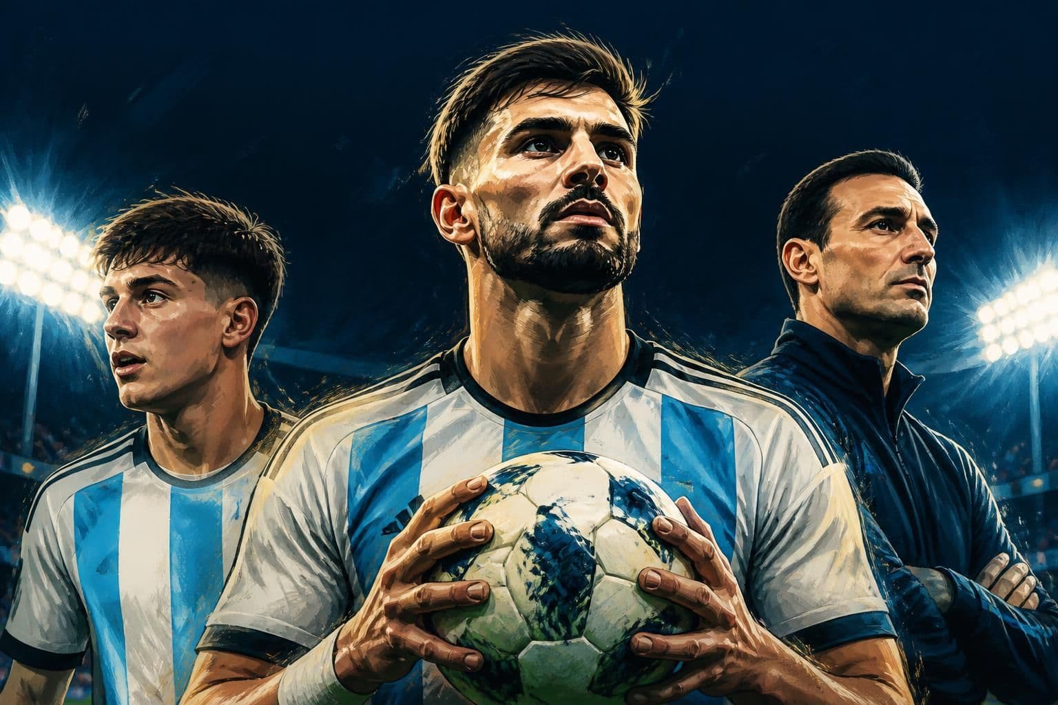 Flaco López e Giay convocados pela Argentina para amistosos