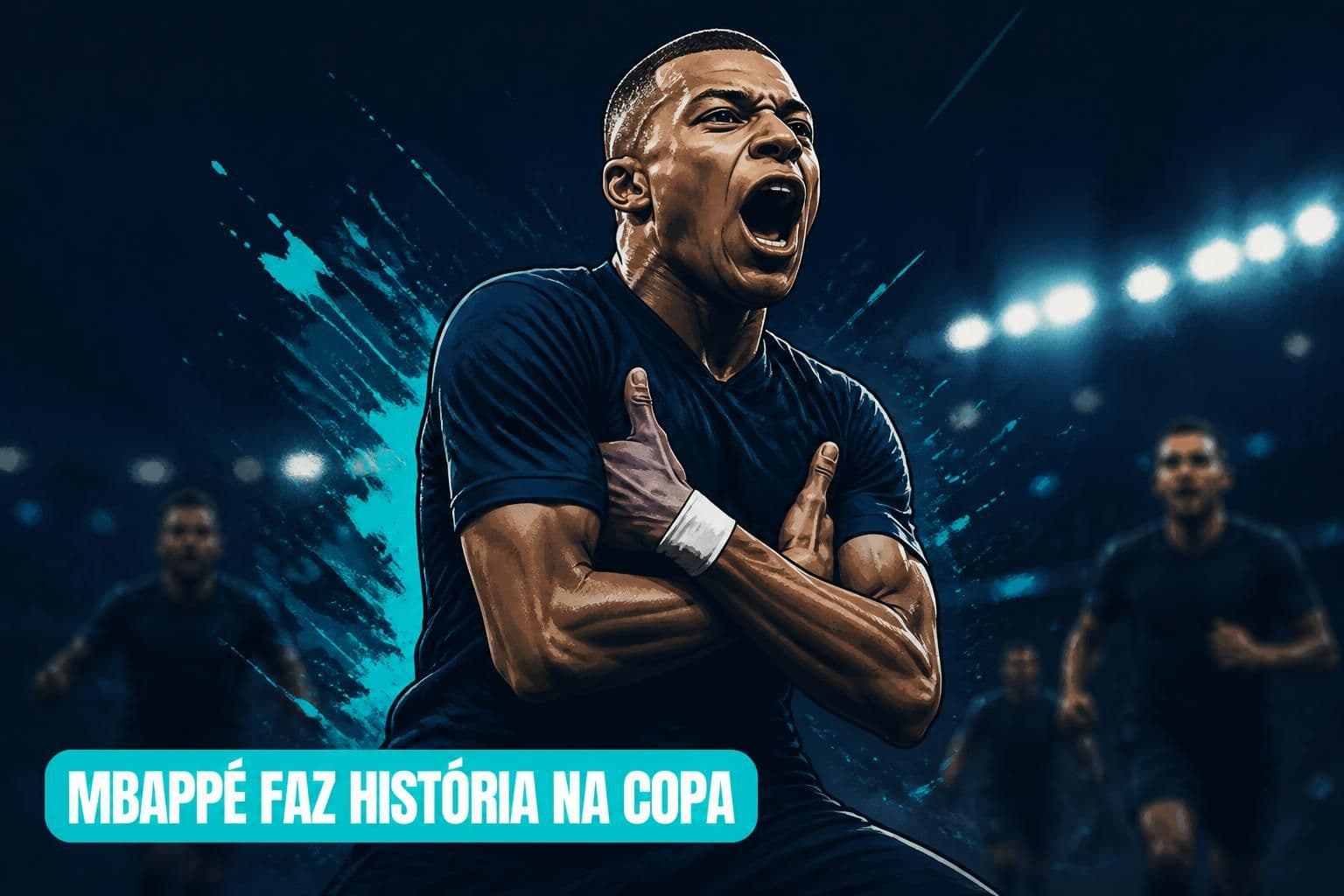 França goleia Suécia e Mbappé faz história na Copa