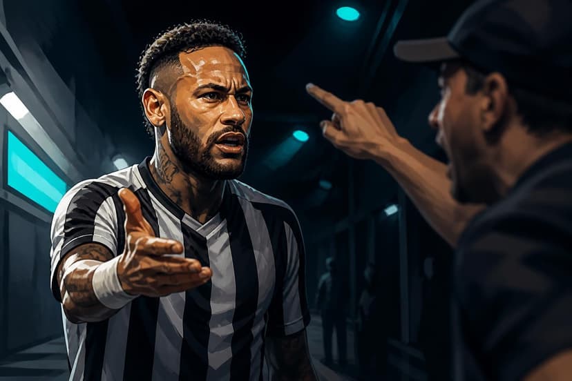 Neymar gera polêmica com torcedor e debate no PLACAR