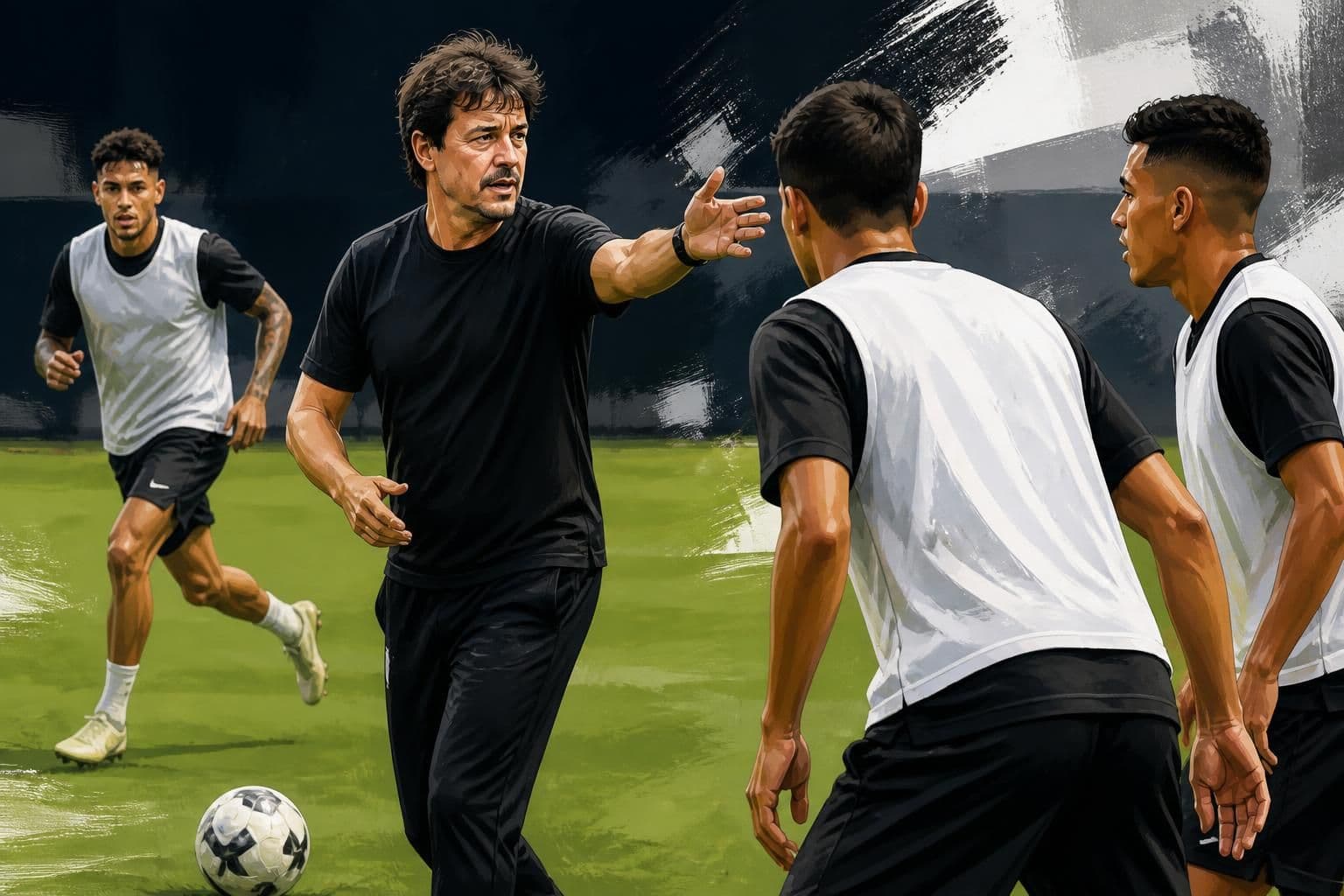 Corinthians faz treino tático com retorno de Matheus Bidu