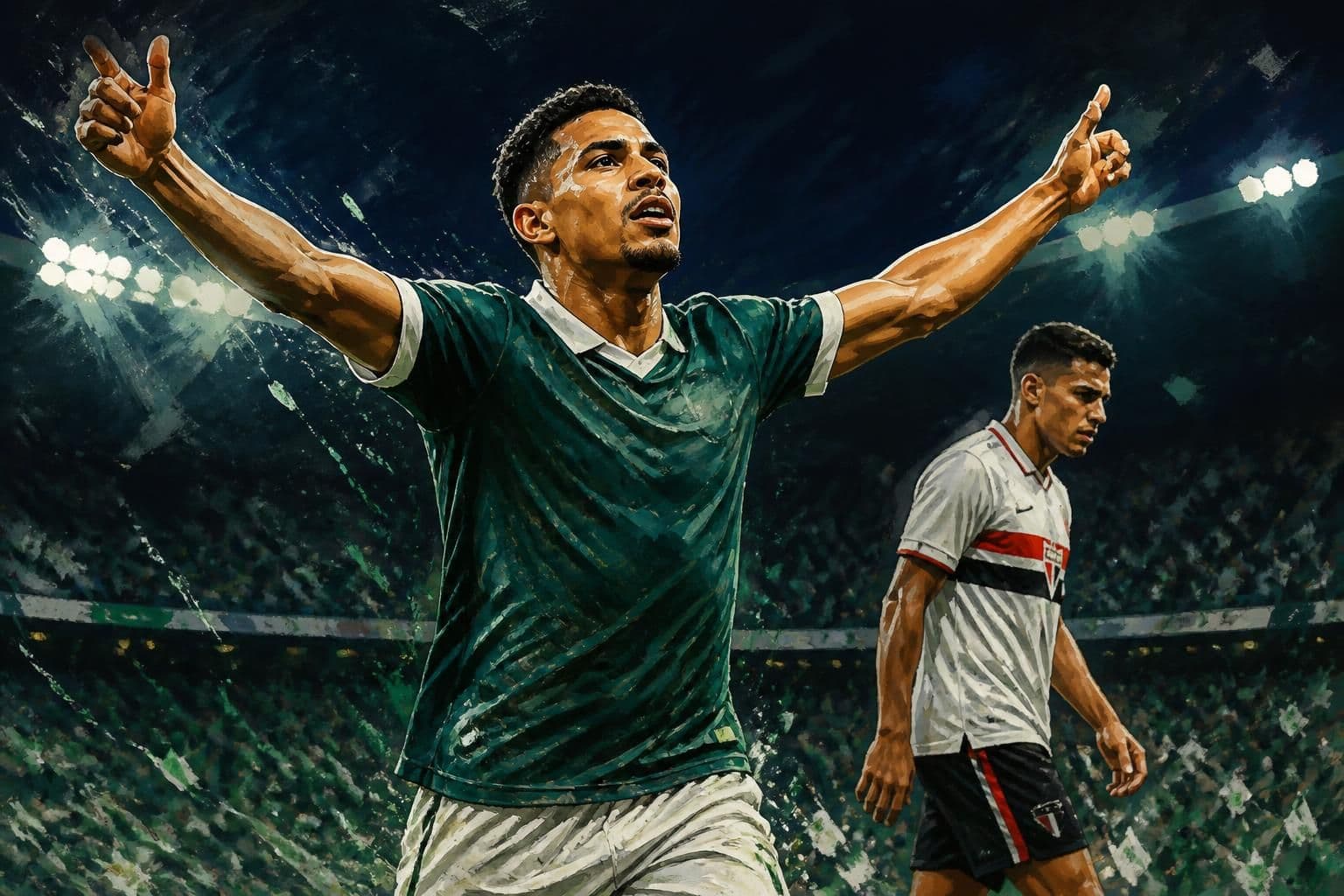 Palmeiras vence São Paulo por 2 a 0 e retoma liderança