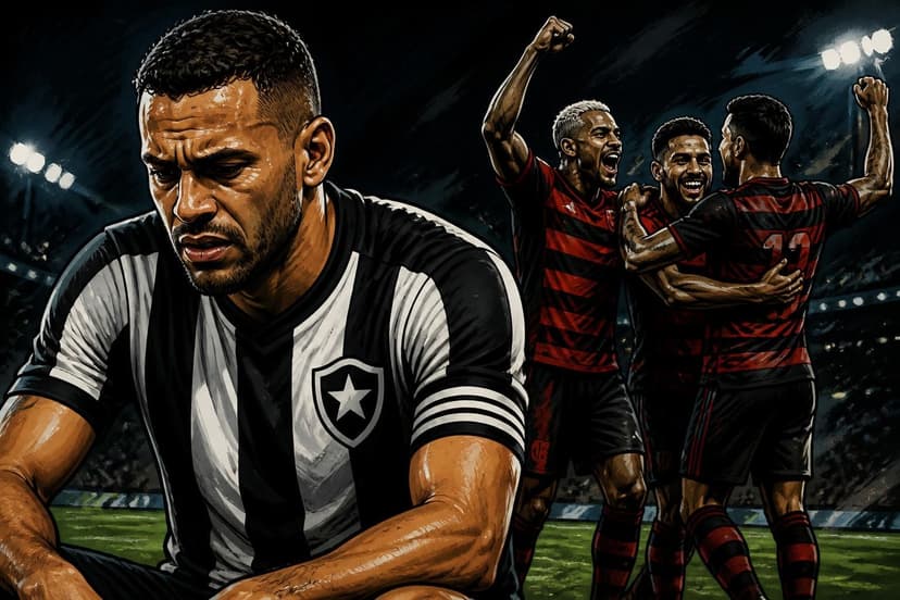 Justino e Marçal: piores notas do Botafogo no clássico