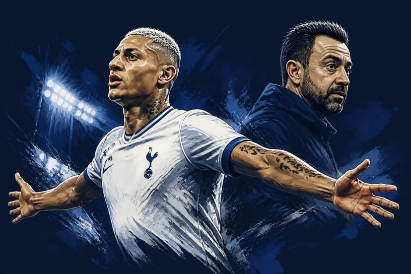 Richarlison brilha em amistoso do Tottenham com De Zerbi