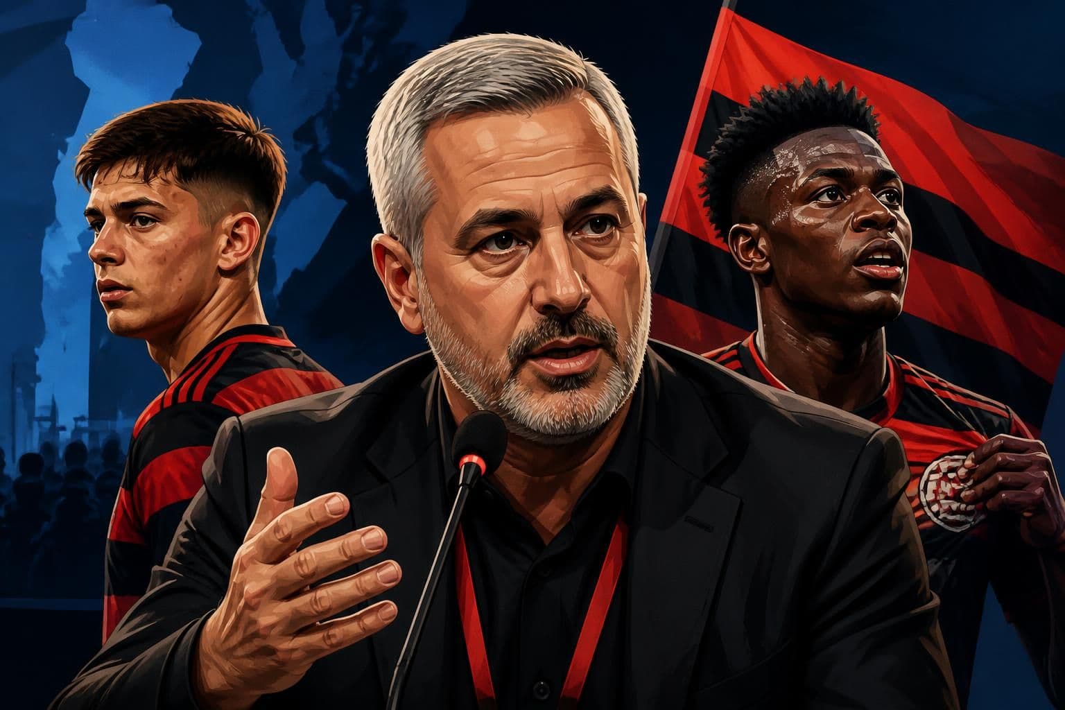 Boto cita Prestianni em lista para o Flamengo