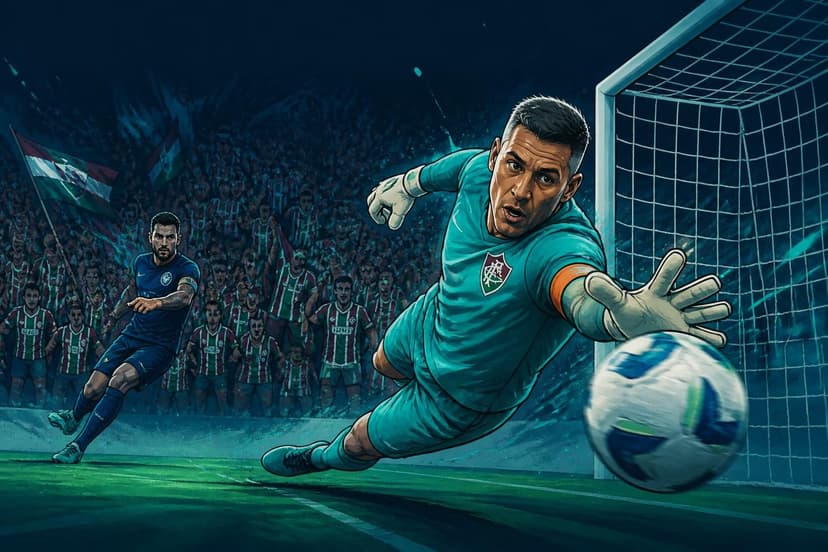 Fábio brilha e leva Fluminense às quartas da Libertadores