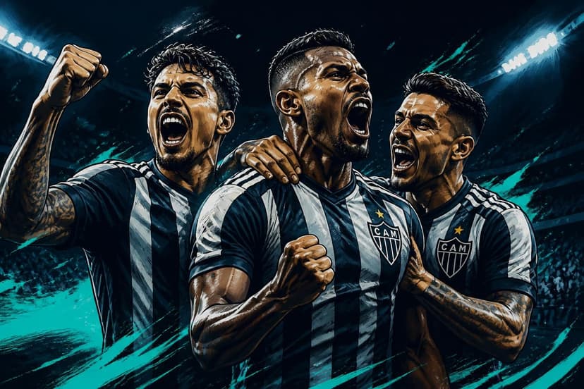 Atlético-MG elimina Bragantino e avança na Sul-Americana