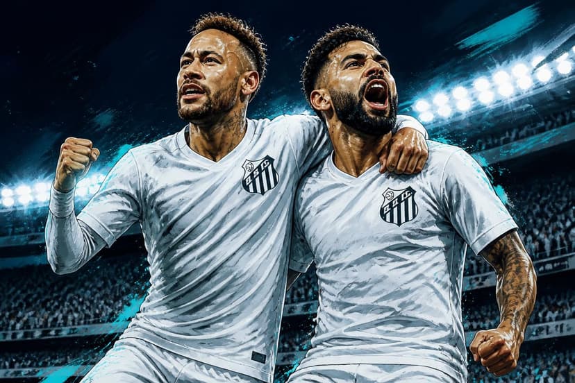 Santos escala Neymar e Gabigol contra o Mirassol
