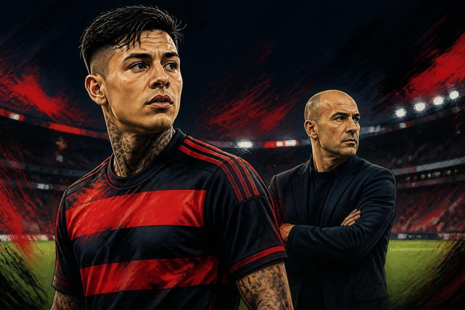 Pulgar aguarda resposta do Flamengo sobre propostas