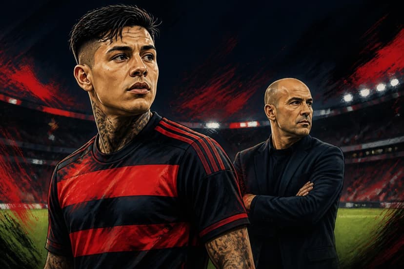 Pulgar aguarda resposta do Flamengo sobre propostas