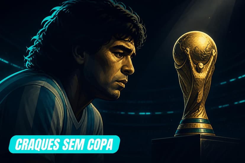 Maiores craques que nunca venceram a Copa do Mundo