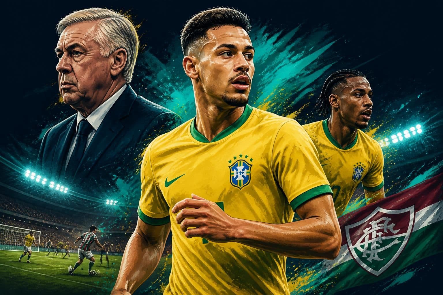 Ancelotti convoca Martinelli do Fluminense pela Seleção Brasileira