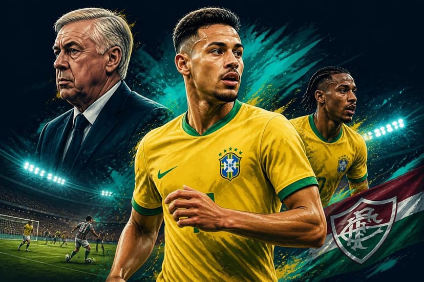 Ancelotti convoca Martinelli do Fluminense pela Seleção Brasileira
